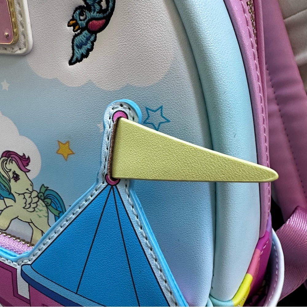 My Little Pony Loungefly Mini Backpack: NWT - Picture 16 of 16